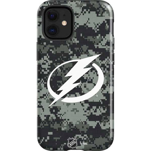NHL Tampa Bay Lightning Camo iPhone 12 Mini Impact Case