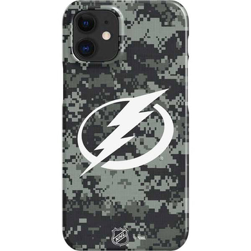 NHL Tampa Bay Lightning Camo iPhone 12 Mini Lite Case