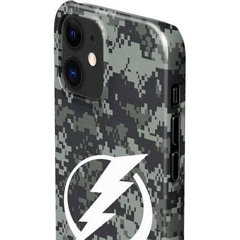 NHL Tampa Bay Lightning Camo iPhone 12 Mini Lite Case