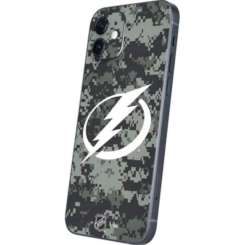 NHL Tampa Bay Lightning Camo iPhone 12 Mini Skin