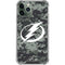 NHL Tampa Bay Lightning Camo iPhone 12 Pro Clear Case