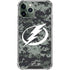 NHL Tampa Bay Lightning Camo iPhone 12 Pro Clear Case