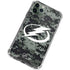 NHL Tampa Bay Lightning Camo iPhone 12 Pro Clear Case