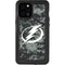 NHL Tampa Bay Lightning Camo iPhone 12 Pro Max Waterproof Case
