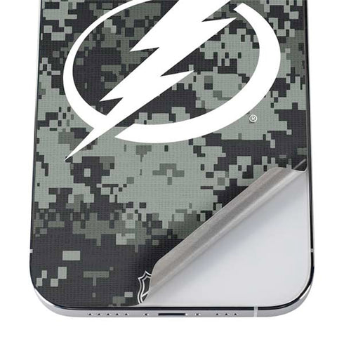 NHL Tampa Bay Lightning Camo iPhone 12 Pro Skin