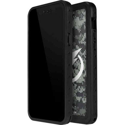 NHL Tampa Bay Lightning Camo iPhone 12 Pro Waterproof Case