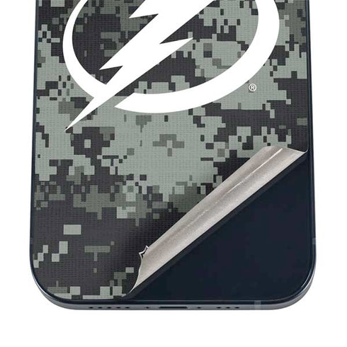 NHL Tampa Bay Lightning Camo iPhone 12 Skin