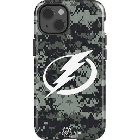 NHL Tampa Bay Lightning Camo iPhone 13 Impact Case