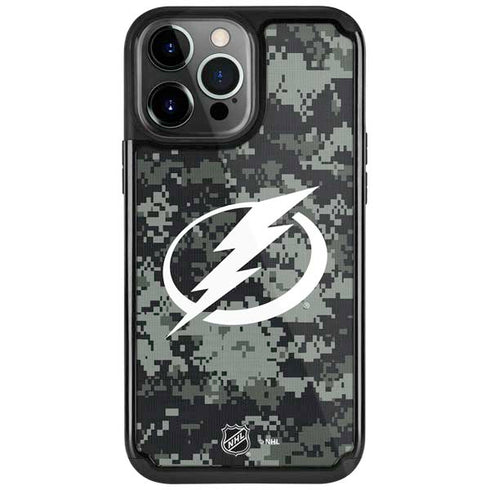 NHL Tampa Bay Lightning Camo iPhone 13 Pro Cargo Case