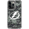 NHL Tampa Bay Lightning Camo iPhone 13 Pro Clear Case