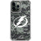 NHL Tampa Bay Lightning Camo iPhone 13 Pro Max Clear Case