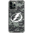 NHL Tampa Bay Lightning Camo iPhone 13 Pro Max Clear Case