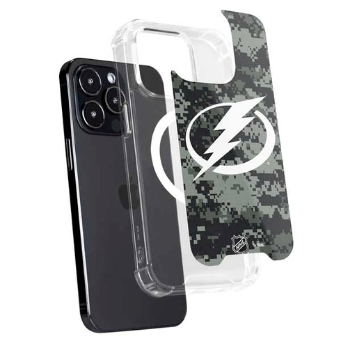 NHL Tampa Bay Lightning Camo iPhone 13 Pro Max MagSafe Case