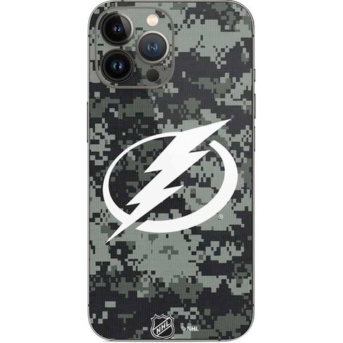 NHL Tampa Bay Lightning Camo iPhone 13 Pro Max Skin