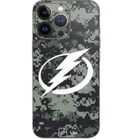 NHL Tampa Bay Lightning Camo iPhone 13 Pro Skin