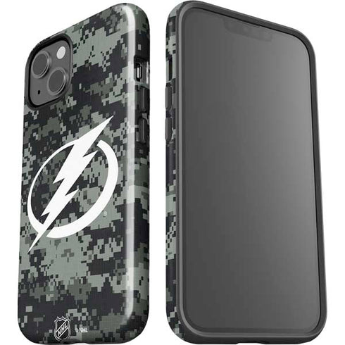 NHL Tampa Bay Lightning Camo iPhone 15 Impact Case