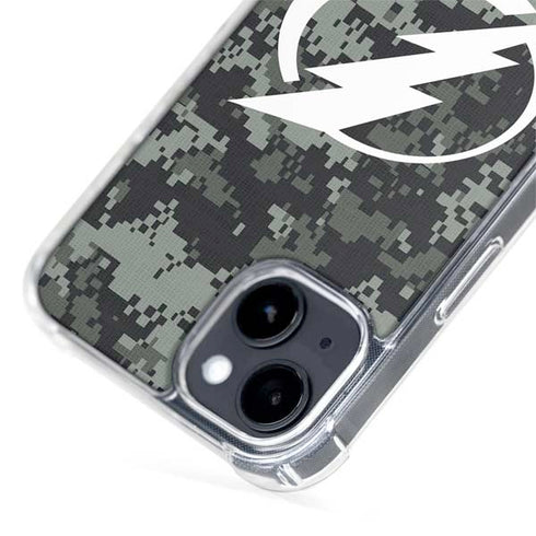 NHL Tampa Bay Lightning Camo iPhone 15 Plus MagSafe Case