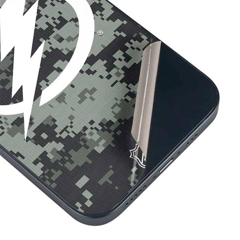 NHL Tampa Bay Lightning Camo iPhone 14 Plus Skin