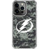 NHL Tampa Bay Lightning Camo iPhone 15 Pro Clear Case