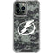 NHL Tampa Bay Lightning Camo iPhone 15 Pro Max Clear Case