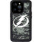 NHL Tampa Bay Lightning Camo iPhone 14 Pro Waterproof Case