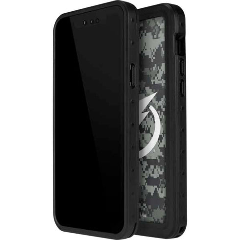NHL Tampa Bay Lightning Camo iPhone 14 Pro Waterproof Case