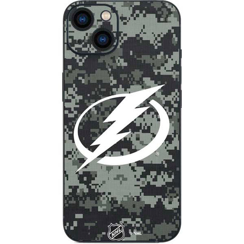 NHL Tampa Bay Lightning Camo iPhone 14 Skin