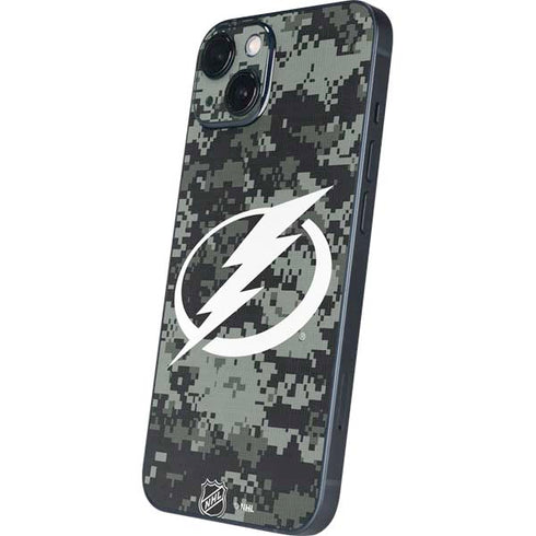 NHL Tampa Bay Lightning Camo iPhone 14 Skin