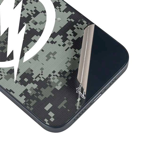 NHL Tampa Bay Lightning Camo iPhone 14 Skin
