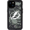 NHL Tampa Bay Lightning Camo iPhone 15 Plus Waterproof Case