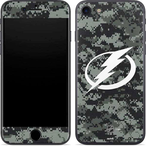 NHL Tampa Bay Lightning Camo iPhone 8 Skin