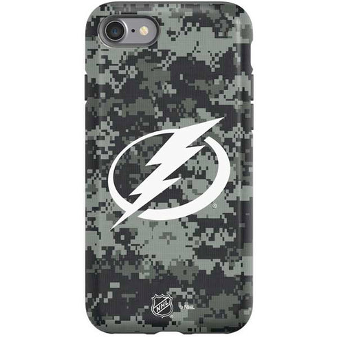 NHL Tampa Bay Lightning Camo iPhone SE (2nd & 3rd Gen) Pro Case