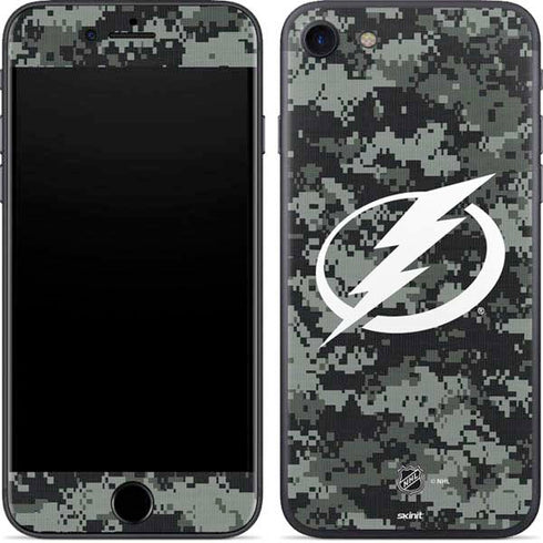 NHL Tampa Bay Lightning Camo iPhone SE (2nd & 3rd Gen) Skin
