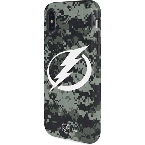 NHL Tampa Bay Lightning Camo iPhone X Pro Case