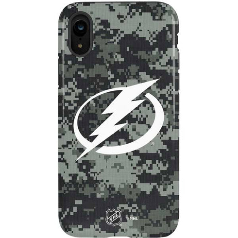 NHL Tampa Bay Lightning Camo iPhone XR Pro Case