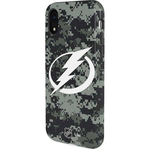 NHL Tampa Bay Lightning Camo iPhone XR Pro Case