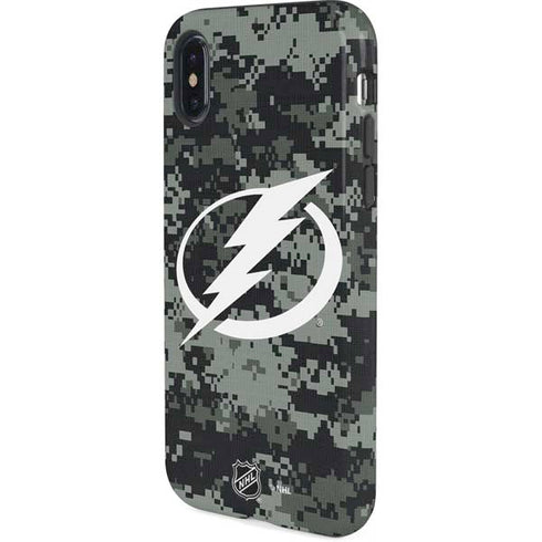 NHL Tampa Bay Lightning Camo iPhone XS Pro Case