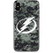 NHL Tampa Bay Lightning Camo iPhone XS Skin