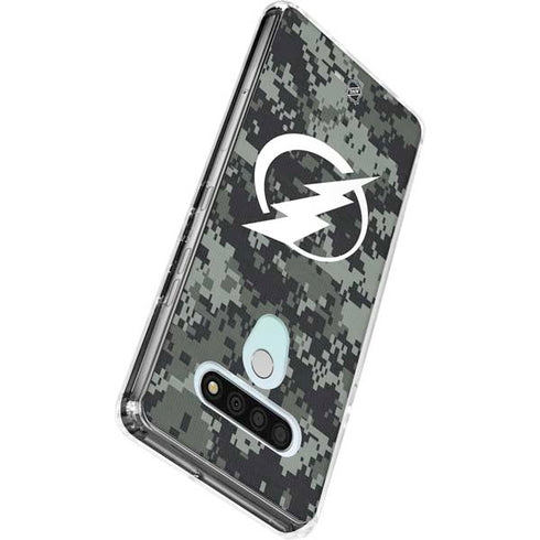 NHL Tampa Bay Lightning Camo LG Stylo 6 Clear Case