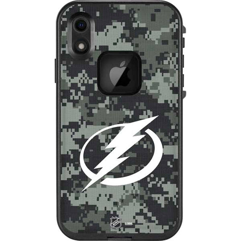 NHL Tampa Bay Lightning Camo LifeProof Fre iPhone Skin