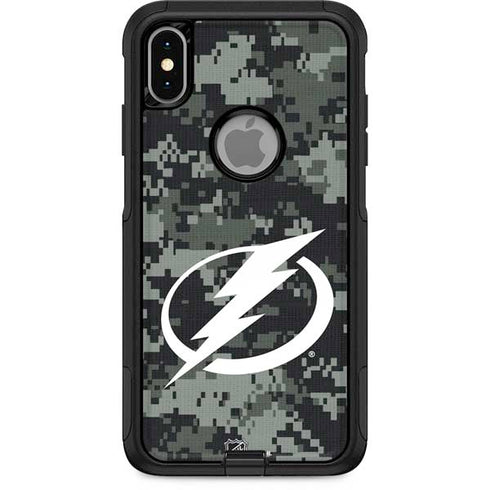 NHL Tampa Bay Lightning Camo Otterbox Commuter iPhone Skin