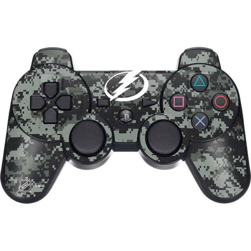 NHL Tampa Bay Lightning Camo PS3 Dual Shock wireless controller Skin