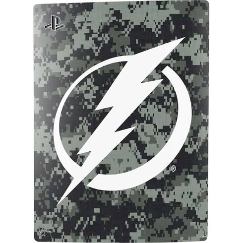NHL Tampa Bay Lightning Camo PS5 Bundle Skin