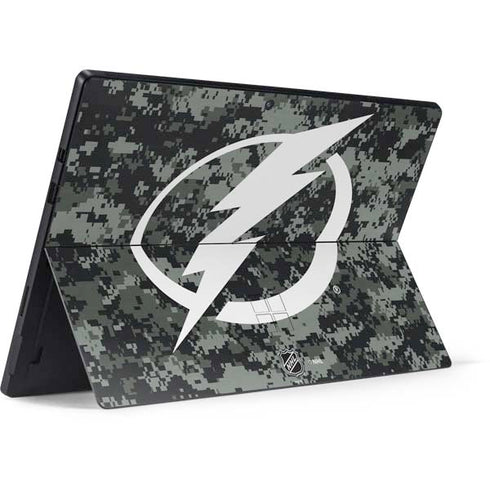 NHL Tampa Bay Lightning Camo Surface Pro 7 Skin