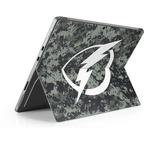 NHL Tampa Bay Lightning Camo Surface Pro 9 Skin