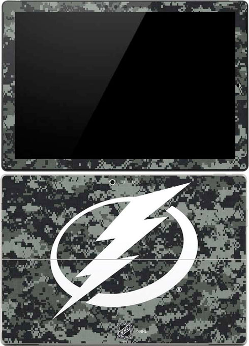 NHL Tampa Bay Lightning Camo Surface Pro (2017) Skin
