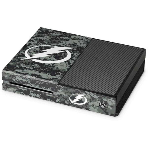 NHL Tampa Bay Lightning Camo Xbox One Console Skin