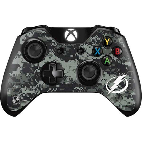 NHL Tampa Bay Lightning Camo Xbox One Controller Skin