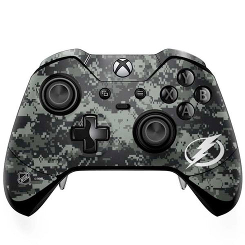 NHL Tampa Bay Lightning Camo Xbox One Elite Controller Skin