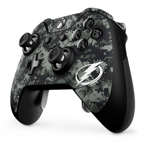 NHL Tampa Bay Lightning Camo Xbox One Elite Controller Skin